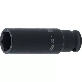   BGS technic Levegős dugókulcs hatszögletű, mély | 6,3 mm (1/4") | 11 mm (7270)