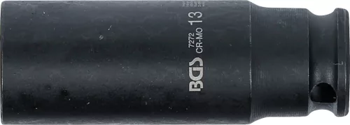 BGS technic Levegős dugókulcs hatszögletű, mély | 6,3 mm (1/4") | 13 mm (7272)