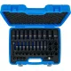 BGS technic Gépi dugókulcskészlet ütvecsavarozóhoz, rövid és hosszított, 1/2", 9–30 mm, CrMo, 40 részes (7280)