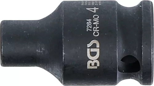 BGS technic Levegős dugókulcs hatszögletű | 6,3 mm (1/4") | 4 mm (7284)