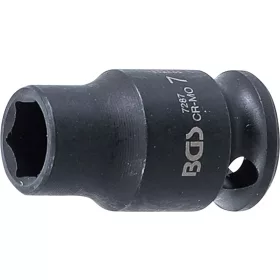   BGS technic Levegős dugókulcs hatszögletű | 6,3 mm (1/4") | 7 mm (7287)