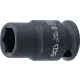BGS technic Levegős dugókulcs hatszögletű | 6,3 mm (1/4") | 8 mm (7288)