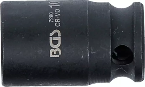 BGS technic Levegős dugókulcs hatszögletű | 6,3 mm (1/4") | 10 mm (7290)