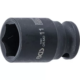   BGS technic Levegős dugókulcs hatszögletű | 6,3 mm (1/4") | 11 mm (7291)