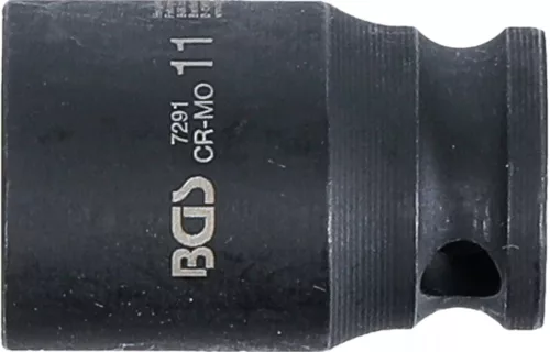 BGS technic Levegős dugókulcs hatszögletű | 6,3 mm (1/4") | 11 mm (7291)