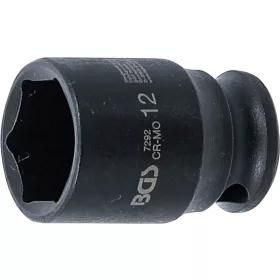   BGS technic Levegős dugókulcs hatszögletű | 6,3 mm (1/4") | 12 mm (7292)