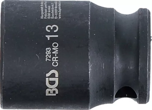 BGS technic Levegős dugókulcs hatszögletű | 6,3 mm (1/4") | 13 mm (7293)