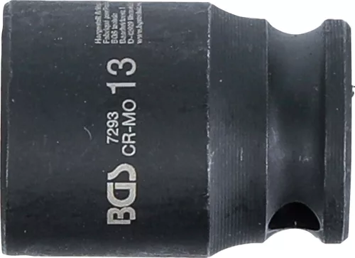 BGS technic Levegős dugókulcs hatszögletű | 6,3 mm (1/4") | 13 mm (7293)