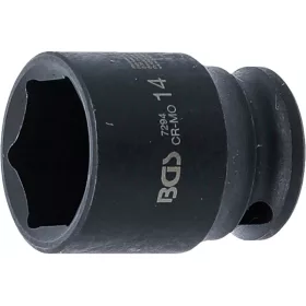   BGS technic Levegős dugókulcs hatszögletű | 6,3 mm (1/4") | 14 mm (7294)