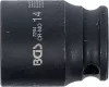 BGS technic Levegős dugókulcs hatszögletű | 6,3 mm (1/4") | 14 mm (7294)