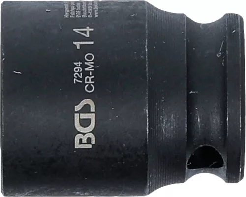 BGS technic Levegős dugókulcs hatszögletű | 6,3 mm (1/4") | 14 mm (7294)