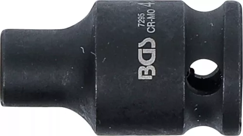 BGS technic Levegős dugókulcs hatszögletű | 6,3 mm (1/4") | 4,5 mm (7295)