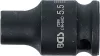 BGS technic Levegős dugókulcs hatszögletű | 6,3 mm (1/4") | 5,5 mm (7296)
