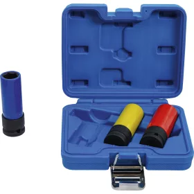   BGS technic 3 részes levegős dugókulcs készlet 1/2", 17 -19-21mm (BGS 7300)
