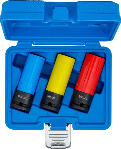 BGS technic 3 részes levegős dugókulcs készlet 1/2", 17 -19-21mm (BGS 7300)
