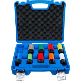   BGS technic Légkulcsfej készlet, 1/2", 15 - 24 mm méretű és speciális kerékcsavarokhoz, 10 darabos (7311)