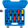 BGS technic Légkulcsfej készlet, 1/2", 15 - 24 mm méretű és speciális kerékcsavarokhoz, 10 darabos (7311)