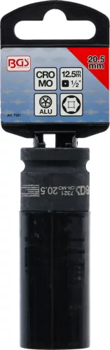 BGS technic Légkulcsfej | 12,5 mm (1/2") | 20,5 mm (7321)