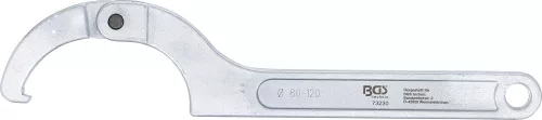 BGS technic Csuklós Körmöskulcs, 80 - 120 mm (73230)