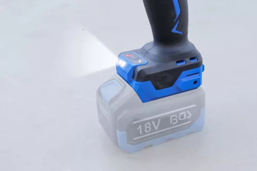 BGS technic Akkumulátoros ütvecsavarozó készlet | kefe nélküli | 1200 Nm | 18 V | akkumulátorral és gyorstöltővel (7391)