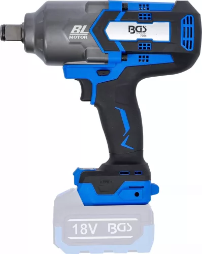 BGS technic Akkumulátoros ütvecsavarozó készlet | kefe nélküli | 1200 Nm | 18 V | akkumulátorral és gyorstöltővel (7391)