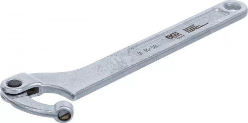 BGS technic Csuklós Körmöskulcs csappal, 35 - 50 mm (74228)