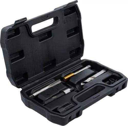 BGS technic Javítókészlet olajleeresztő csavarmenethez | Alumínium olajteknő | M12 x 1,75 mm (74243)