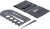 BGS technic Csavar- és menetsablon | metrikus | M3 - M20, 0,5 - 13,00 mm (74247)