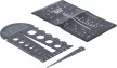 BGS technic Csavar- és menetsablon | metrikus | M3 - M20, 0,5 - 13,00 mm (74247)