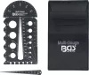 BGS technic Csavar- és menetsablon | metrikus | M3 - M20, 0,5 - 13,00 mm (74247)