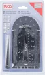 BGS technic Csavar- és menetsablon | metrikus | M3 - M20, 0,5 - 13,00 mm (74247)