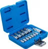 BGS technic Behajtófej-készlet | 6,3 mm (1/4") / 10 mm (3/8") / 12,5 mm (1/2") | Belső hatszögletű 2 - 14 mm | 13 darabos (74257)
