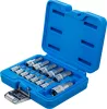 BGS technic Behajtófej-készlet | 6,3 mm (1/4") / 10 mm (3/8") / 12,5 mm (1/2") | Belső hatszögletű 2 - 14 mm | 13 darabos (74257)