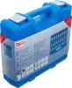 BGS technic Behajtófej-készlet | 6,3 mm (1/4") / 10 mm (3/8") / 12,5 mm (1/2") | Belső hatszögletű 2 - 19 mm / 1/4 - 9/16" | Metrikus és coll méretek | 32 darabos (74258)