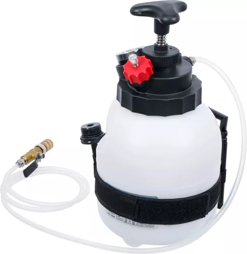 BGS DIY Hajtóműolaj-betöltő készülék kézi pumpával | 12 adapterrel | 3 l (74264)