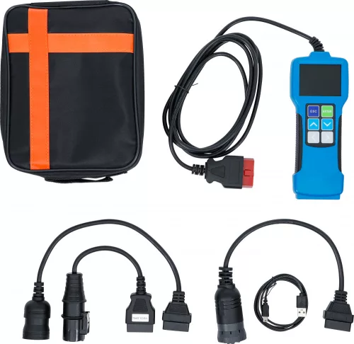 BGS technic OBD 2 (EOBD) hibakódolvasó, tehergépkocsikhoz (74273)