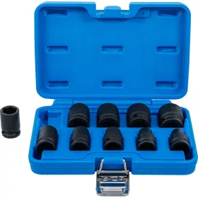   BGS technic Levegős dugókulcskészlet hatszögletű | 12,5 mm (1/2") | 3/8 - 15/16" | coll méretek | 10 darabos (74296)