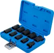 BGS technic Levegős dugókulcskészlet hatszögletű | 12,5 mm (1/2") | 3/8 - 15/16" | coll méretek | 10 darabos (74296)