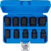 BGS technic Levegős dugókulcskészlet hatszögletű | 12,5 mm (1/2") | 3/8 - 15/16" | coll méretek | 10 darabos (74296)