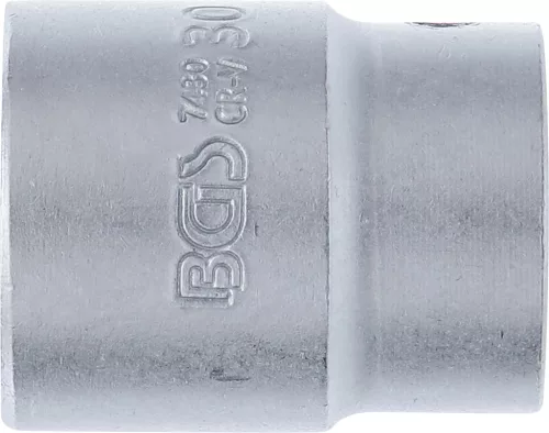 BGS technic 3/4" Dugókulcs, 12-szögű, 30 mm (BGS 7430)