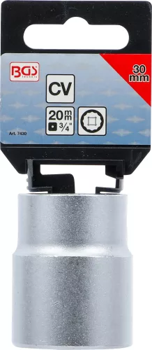 BGS technic 3/4" Dugókulcs, 12-szögű, 30 mm (BGS 7430)