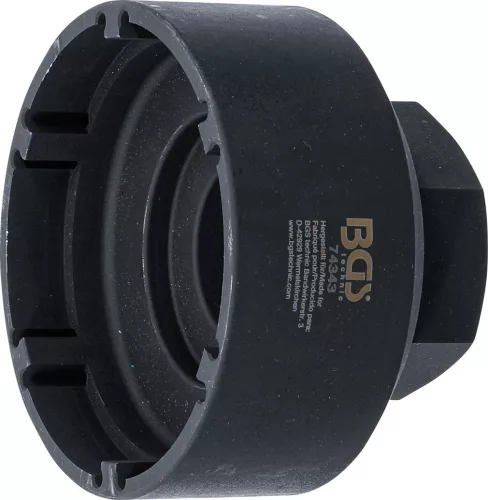 BGS technic Hornyos dugókulcs | MAN TGA első tengelyhez | 101 / 110 mm (74343)