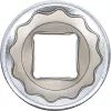 BGS technic Dugókulcsfej, 12 szögű, 36 mm, 3/4" meghajtás, CrV acél (BGS 7436)