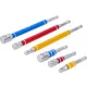 BGS technic Adapterkészlet fúrógépekhez | színes | Külső hatszögletű kulcsnyílású hajtás 6,3 mm (1/4") | Külső hatszögletű 6,3 mm (1/4"), 10 mm (3/8"), 12,5 mm (1/2")| 75 - 150 mm | 6 darabos (74424)