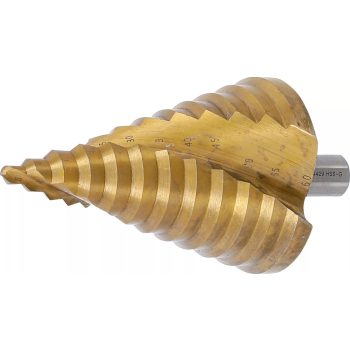   BGS technic Lépcsős fúró | titánnal ötvözött nitrátozott | Ø 6 - 60 mm (74429)