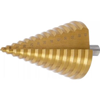   BGS technic Lépcsős fúró | titánnal ötvözött nitrátozott | Ø 6 - 65 mm (74433)