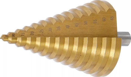 BGS technic Lépcsős fúró | titánnal ötvözött nitrátozott | Ø 6 - 65 mm (74433)