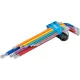 BGS technic Derékszögű kulcs készlet | több színű | extra hosszú | T-profil (Torx) T10 - T50 | 9 darabos (BGS 74459)