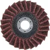 BGS technic Legyező alakú csiszolótárcsa | Flíz | Ø 115 mm | 120-as szemcsefinomság (BGS 74473)