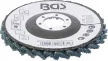 BGS technic Legyező alakú csiszolótárcsa | Flíz | Ø 115 mm | 240-as szemcsefinomság (BGS 74475)